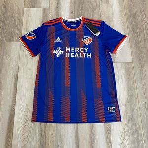 Adidas FC Cincinnati Jersey Mens Large NEW
